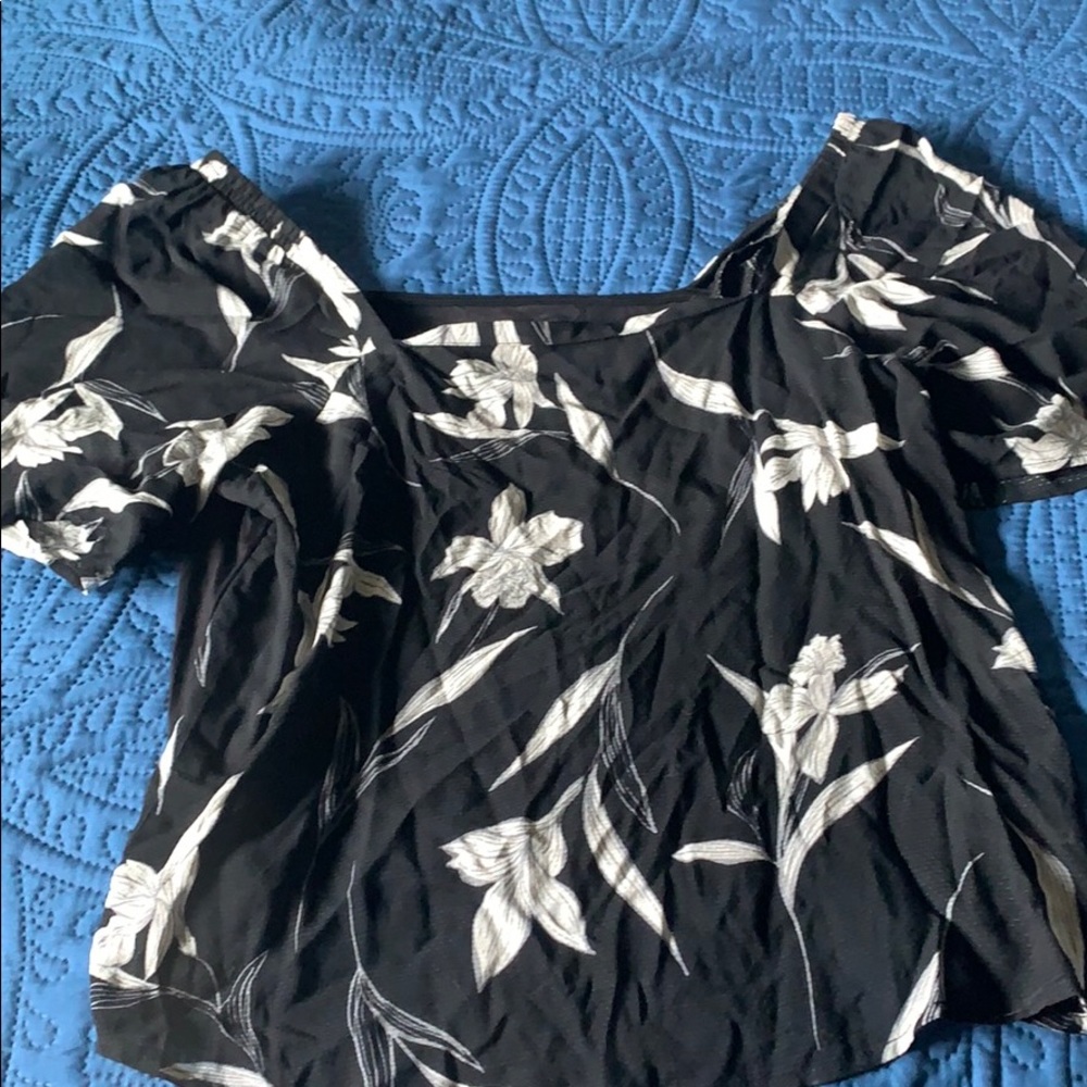 Black Target top, worn once